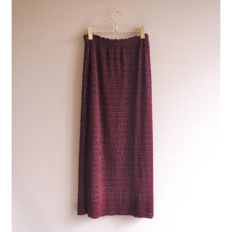 "JOSEPHINE CHAUS" creased maxi skirt