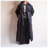 80s〜 "London fog" oversized trench coat