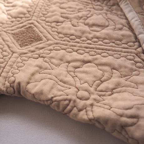 vintage quilted design jacket