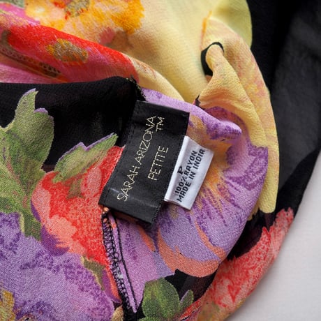 "SALA ARIZONA" floral reversible skirt