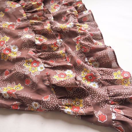 70s floral butterfly sleeve maxi dress