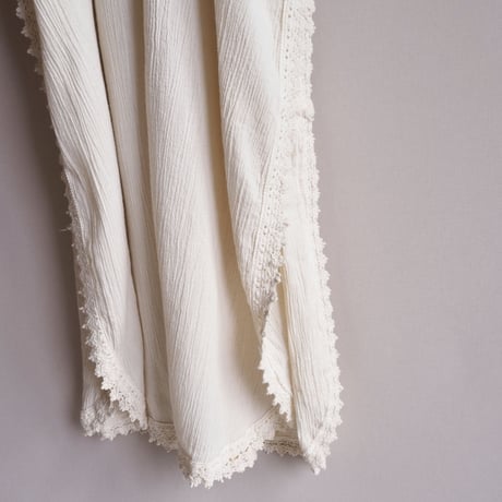 70s crochet kaftan maxi dress