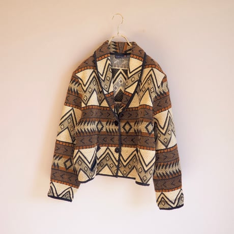 "Nikki Saggaro" ethnic tapestry jacket
