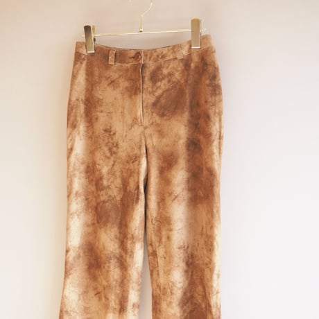 made in Austria "SPORTALM Kitzbühel" faux suède pants