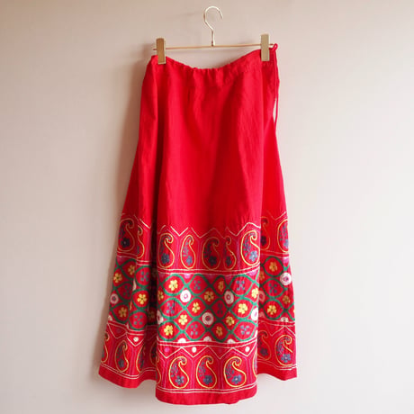 vintage embroidered banjara skirt