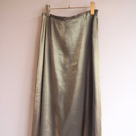"Jacqueline Ferrar" gold maxi skirt