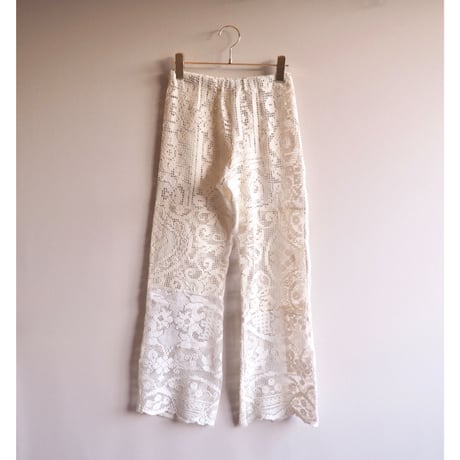 original remake patchwork lace pants (C)