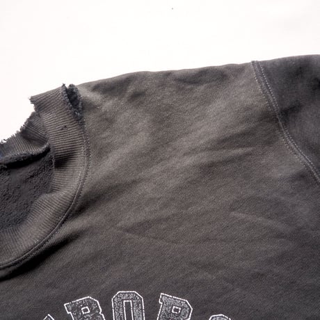 90s damage college print sweat