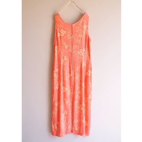 "Karin Stevens" rayon floral sleeveless maxi dress