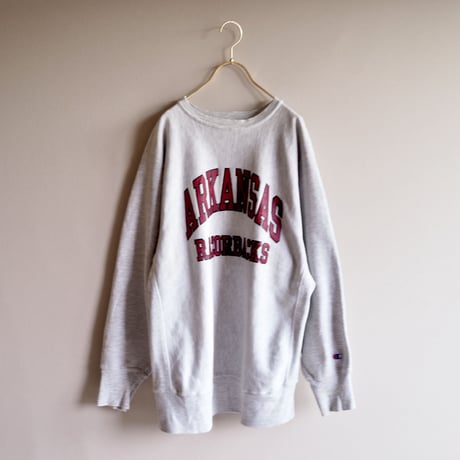 90s champion reverse weave logo sweat