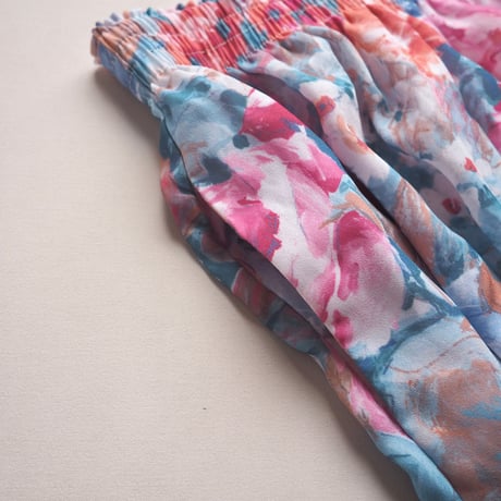 ”Jonathan Logan" floral easy wide pants