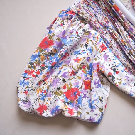"Bern Shaw" floral cache coeur design blouse