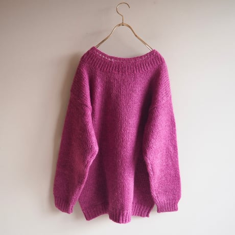 "Rafaella" oversized mohair sweater (PU)