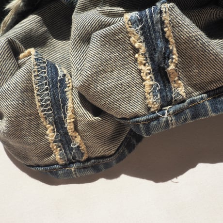 00s made in USA Levi's 501 damage denim pants
