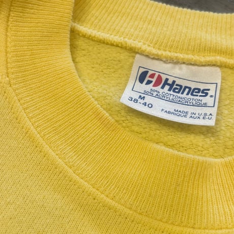 80s "Hanes" print sweatshirt