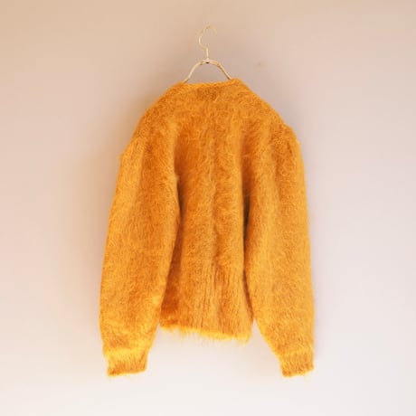 80s made in France mohair cardigan
