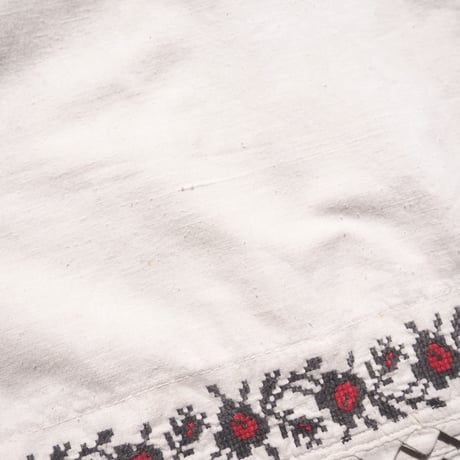 vintage ukrainian embroidered midi dress