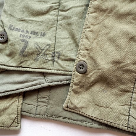 60s czech army M-60 liner coat