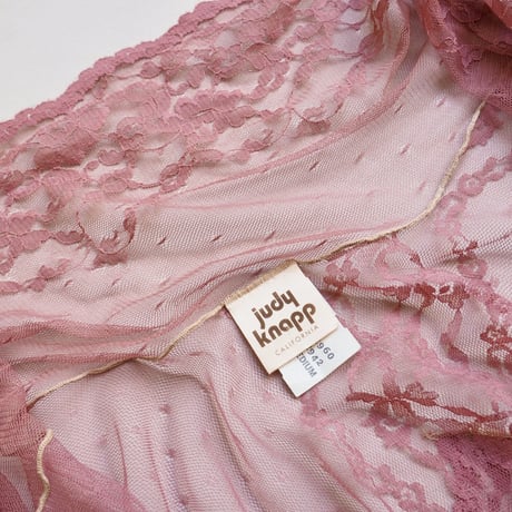 "judy knapp california" lace robe
