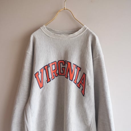 90s champion reverse weave damage college sweat