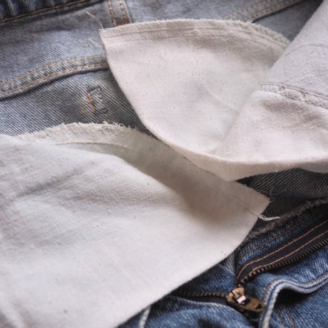 90s made in USA Levi's 646 cutoff denim