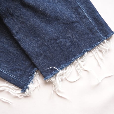 90s made in USA Levi's 501 cut off denim pants