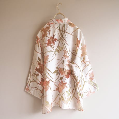 "ALFRED DUNNER" sheer floral blouse