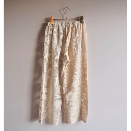 original remake docking lace wide pants (A)