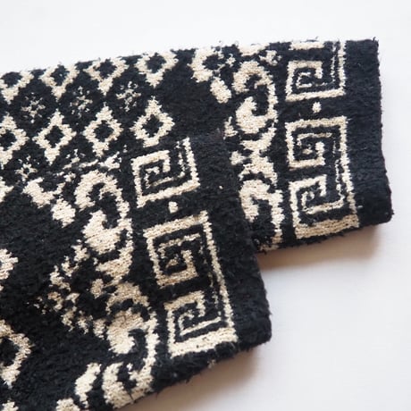 "Alpaci" geometric knit coat
