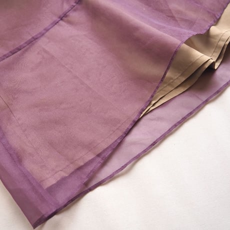 vintage lavender silk maxi skirt