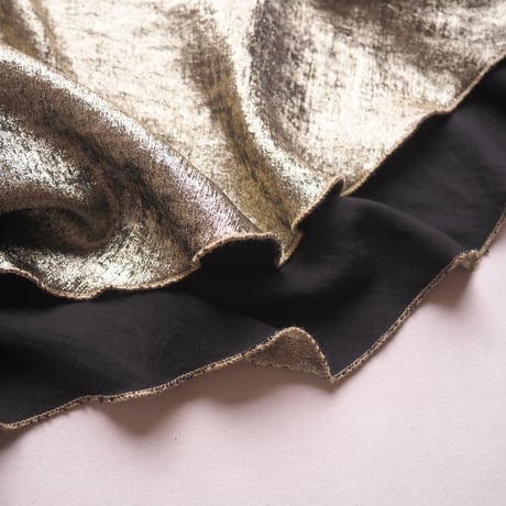 "Scarlet Roos" gold mermaid maxi skirt