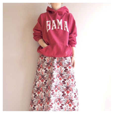 70〜80s "Russel Athletic" damage hoodie sweat