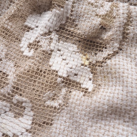 original remake filet lace wide pants (BE)