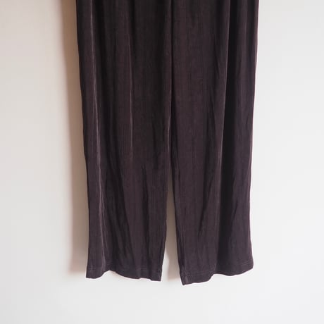 "CHICO'S" stripe textured easy pants