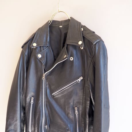 vintage leather riders jacket