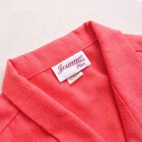 "Joanna" vivid pink tailored jacket