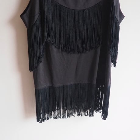 70s "Blanche by Ralph Montenero" fringe camisole