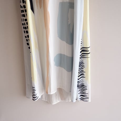 "Chico's" abstract sleeveless maxi dress