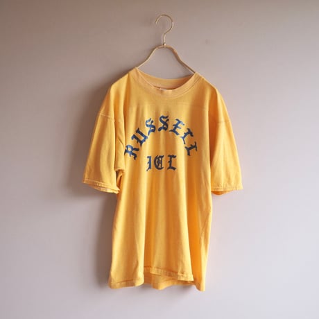 80〜90s print football t-shirts