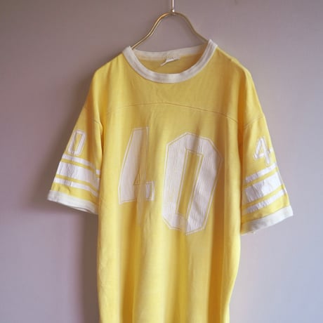70〜80s damage numbering t-shirts
