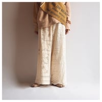 original remake docking lace wide pants (B)