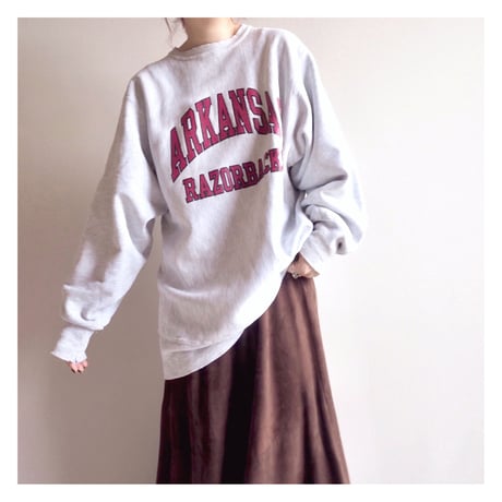 90s champion reverse weave logo sweat