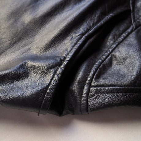 vintage leather riders jacket