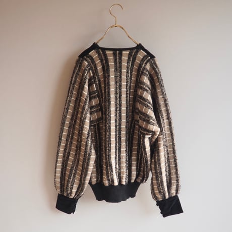 "maglificio Giad's" switching design cardigan