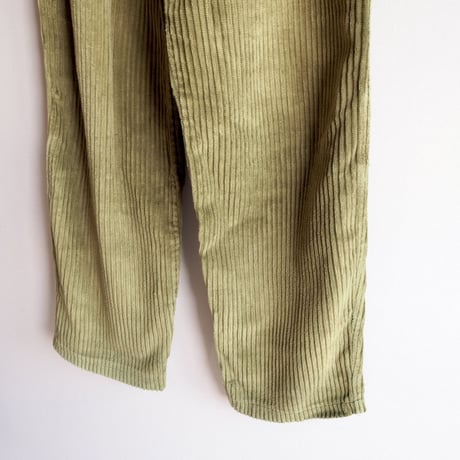 sage corduroy wide pants