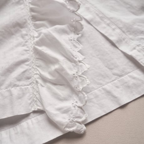 1900s〜 edwardian ruffle lace night blouse