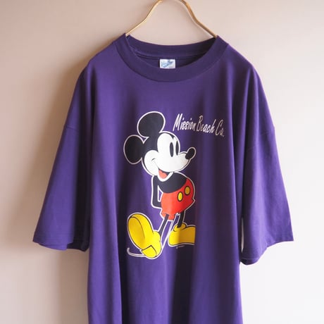 90s〜 "Velva Sheen" mickey t-shirts (PU)