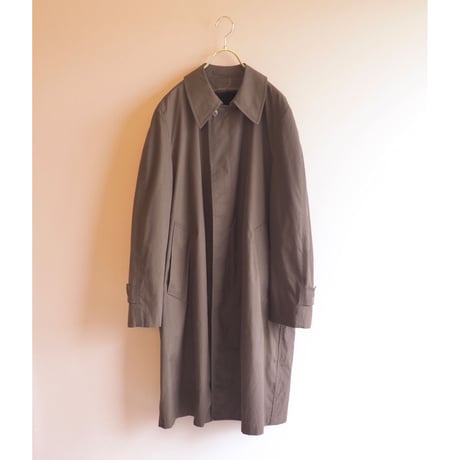 80s〜 "London fog" brown balmacaan coat