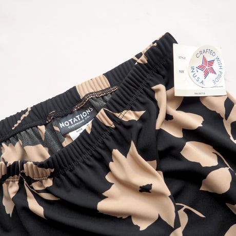"NOTATIONS" floral maxi skirt