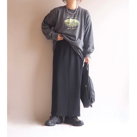 90s〜 "GILDAN" print damage long t-shirts